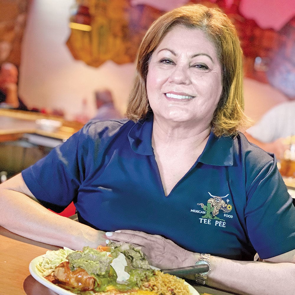 A Photo of Kathy Killeen of Tee Pee Mexican Restaurant, Arizona’s best Mexican food.